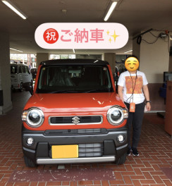 祝✨ご納車　ハスラー　（山口市・防府市・山陽小野田市・下関市・周南市）